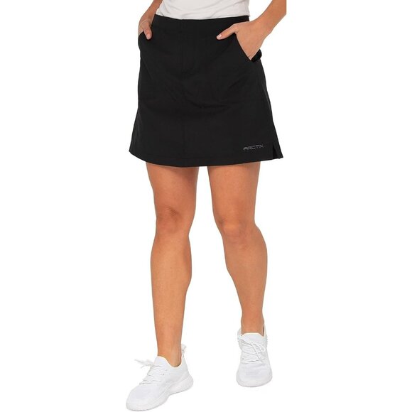 Arctix Women's Active Skort Black Size 1X NWT Tennis Pickleball - Picture 1 of 6
